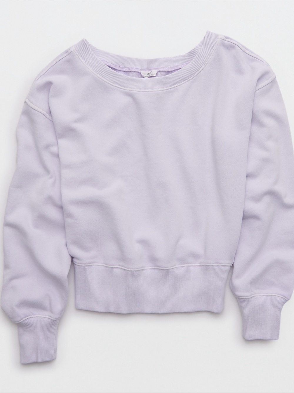 NWT Aerie Go-To Off The Shoulder Sweatshirt